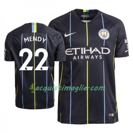Divisa di Calcio Manchester City Benjamin Mendy 22 Trasferta 2018/2019